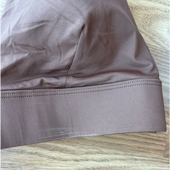 EVERLANE ReNew The Rosewood Triangle Bikini Top NWT - Picture 6 of 16